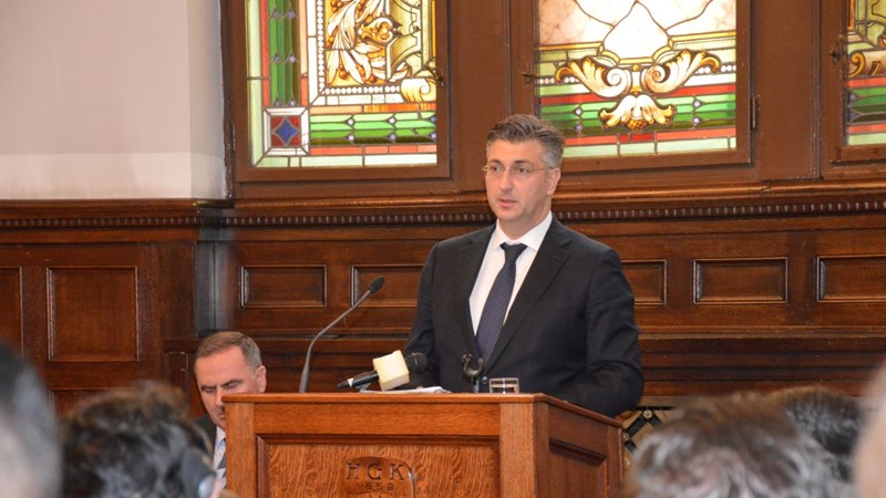 Predsjednik Vlade Plenković u HGK: Sve vodeće rejting agencije prepoznale su povoljne trendove i stabilnost u Hrvatskoj